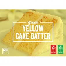 Sugar Creek Reduced Fat Yellow Cake Batter Gelato 4/1 Gallon